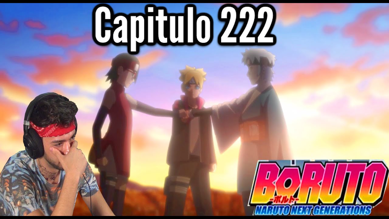 🌀BORUTO CAPITULO 222  SUB ESPAÑOL HD [COMPLETO] REACCION - MuguiNubi
