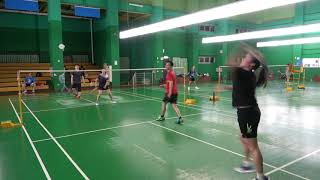 20200611蘆羽暢打XD雅云+黃柏榮VS吳翊伶+簡立豐2