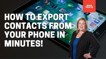 Export Contacts From Your Phone and Into Command In Minutes!