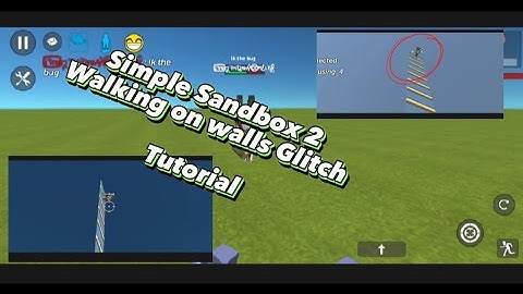 simple sandbox 2 new update 1.6.94 How to walk on walls & Ceilings Tiny mod menu in SSB2