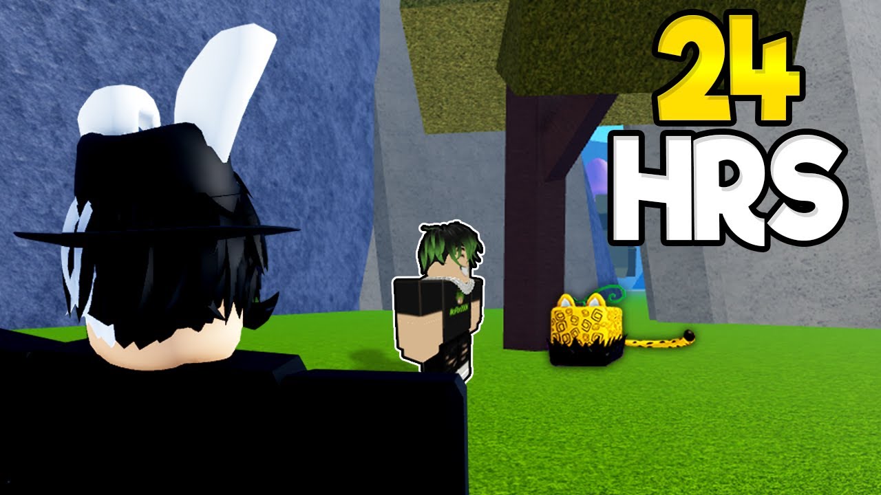 ESPIONEI MEU AMIGO YOUTUBER POR 24 HORAS NO BLOX FRUITS