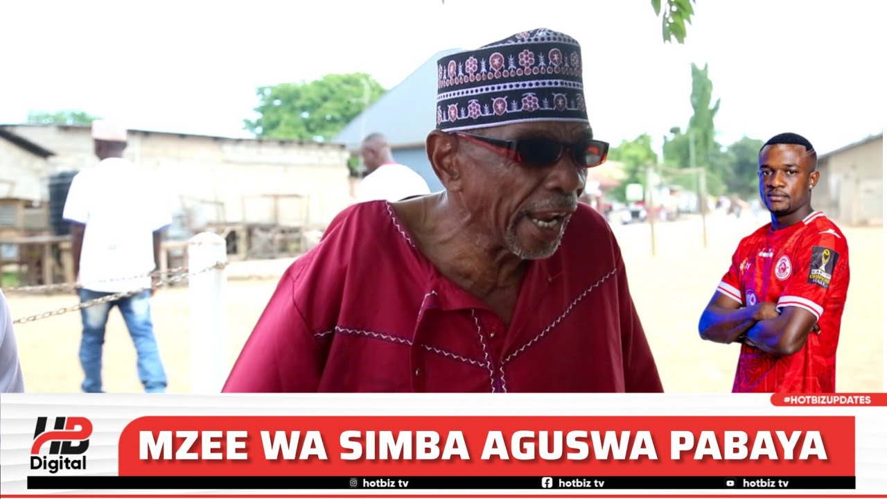 MZEE WA SIMBA ACHAFUKWA AFYATUA MATUSI BAADA YA SIMBA KUSEMWA VIBAYA ...