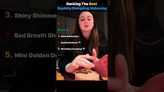 I Rank The Best Squishy Dumpling Toy Unboxing Moments! 🥟 #shorts #satisfying #squishy #toyunboxing