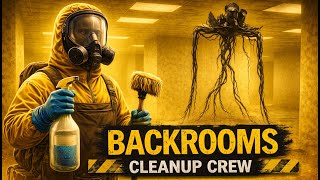 We clean where others have FAILED | Backrooms Cleanup Crew (Chapter 3: Level 1 / Level 2) screenshot 2