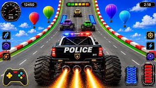 🔥 Monster Truck vs Police Car – CRAZY Highway Race! 🚔🏁 | Ultimate Racing Challenge 2026 screenshot 2