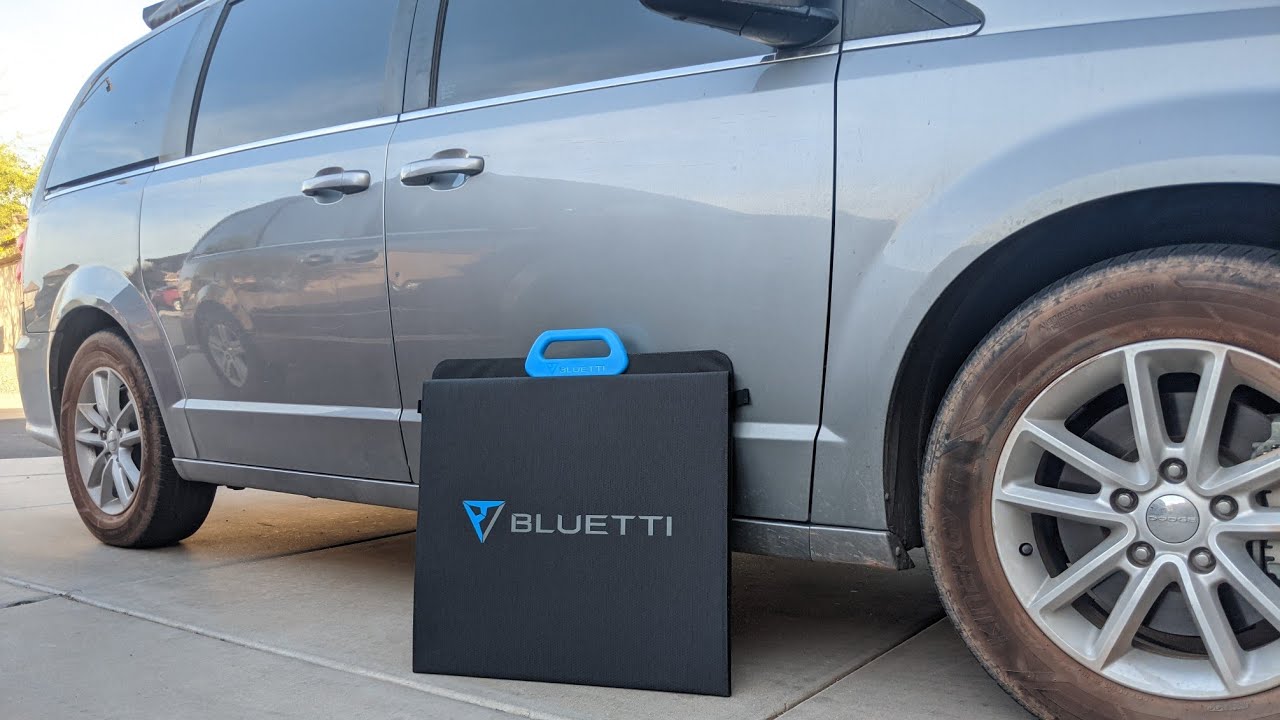 Quick Unboxing of the Bluetti PV200 Solar Panel for my Minivan Camper Conversion