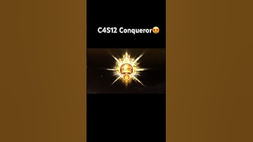 C4S12 Conqueror #bgmi #conqueror #c4s12conquerorinbgmi