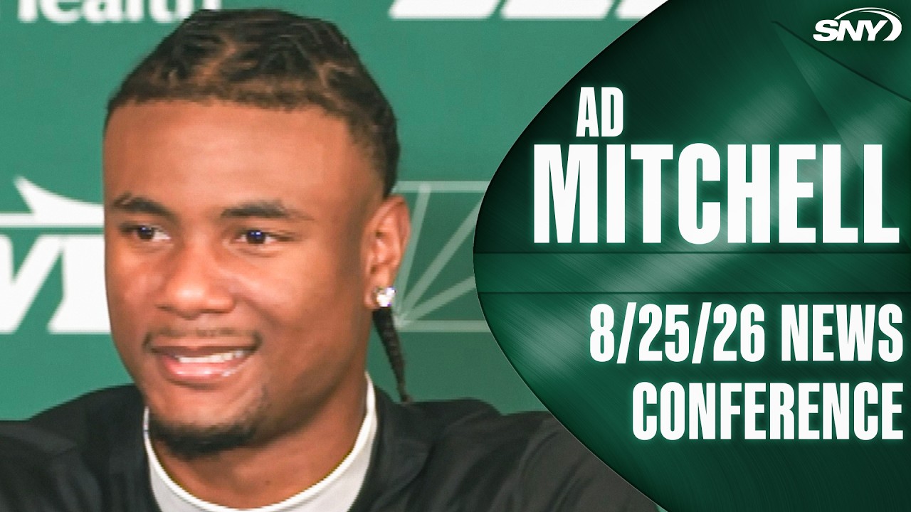 AD Mitchell on Jets' offense mentality: 'Play every play like it's my last'