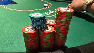 All In First Hand Back With Just Top Pair!