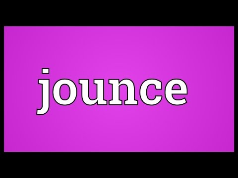 Jounce Definition Automotive