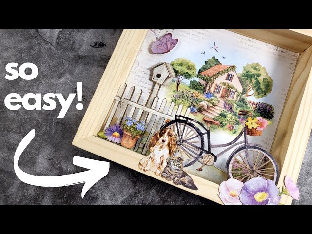 ま*読様 BoConcept Shadowbox Form of line CHECK how EASY this is!!! Shadow Box with DEPTH - Home Decor - YouTube