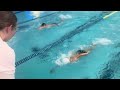 Alexis 6 first swimming competition