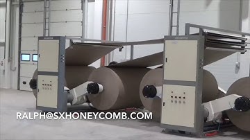 2018 fist honeycomb core and panel line in Europe