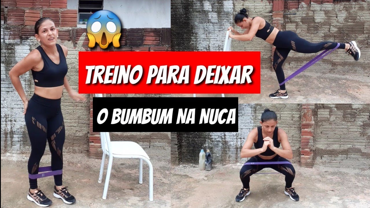 Treino De Glúteos Em Casa Com MiniBand