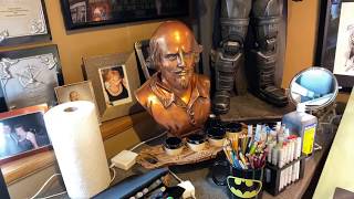 Tom's Studio Tour and Live Caricature Demo