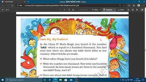 Class 5 Mathematics, Chapter 1, Part 3