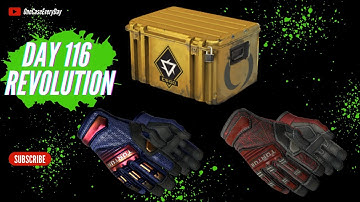 Opening one CS2 case every day until I get a Gold DAY 116