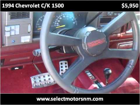 1994-chevrolet-c/k-1500-used-cars-albuquerque-nm