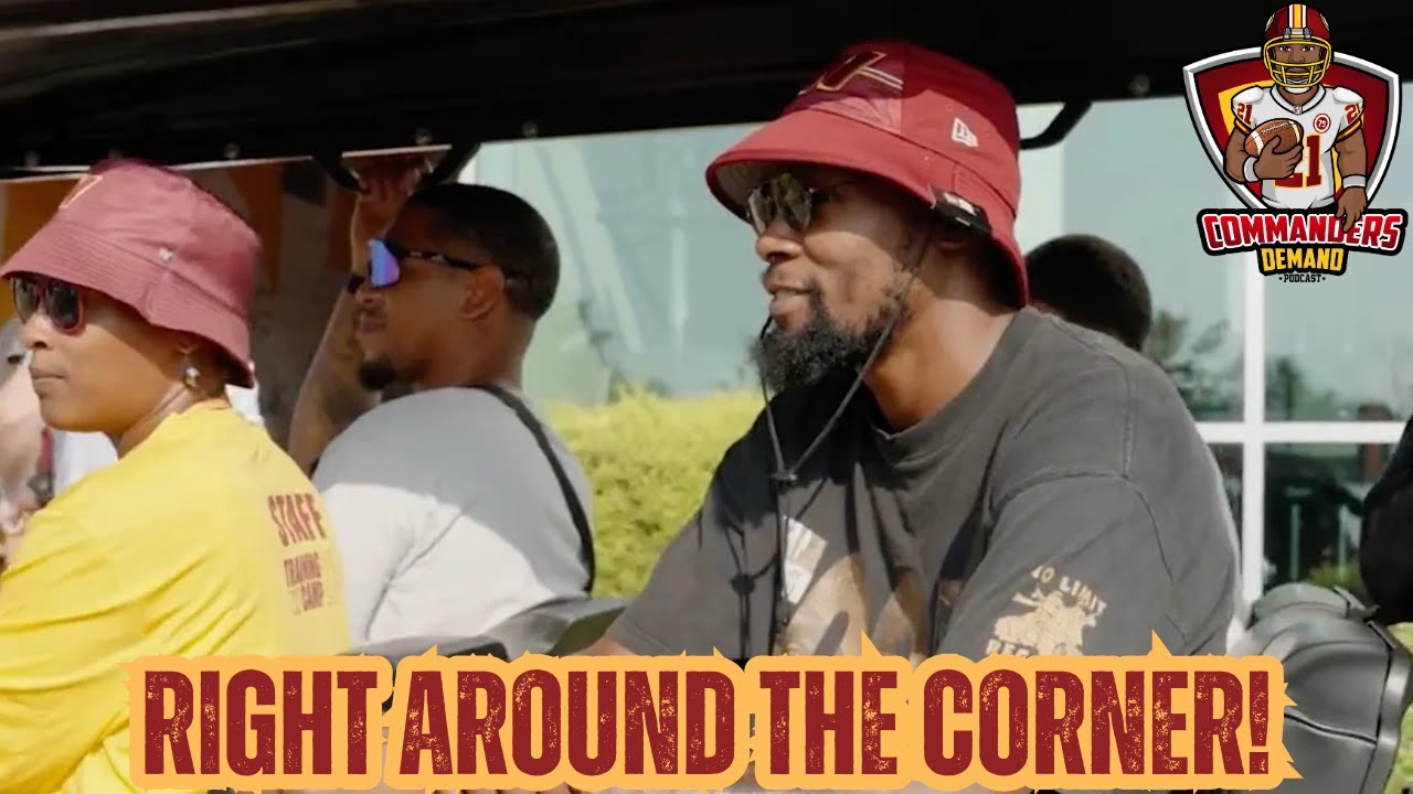 Right Around The Corner. #washingtoncommanders #sports #nfl #kevindurant #podcast #subscribe #like