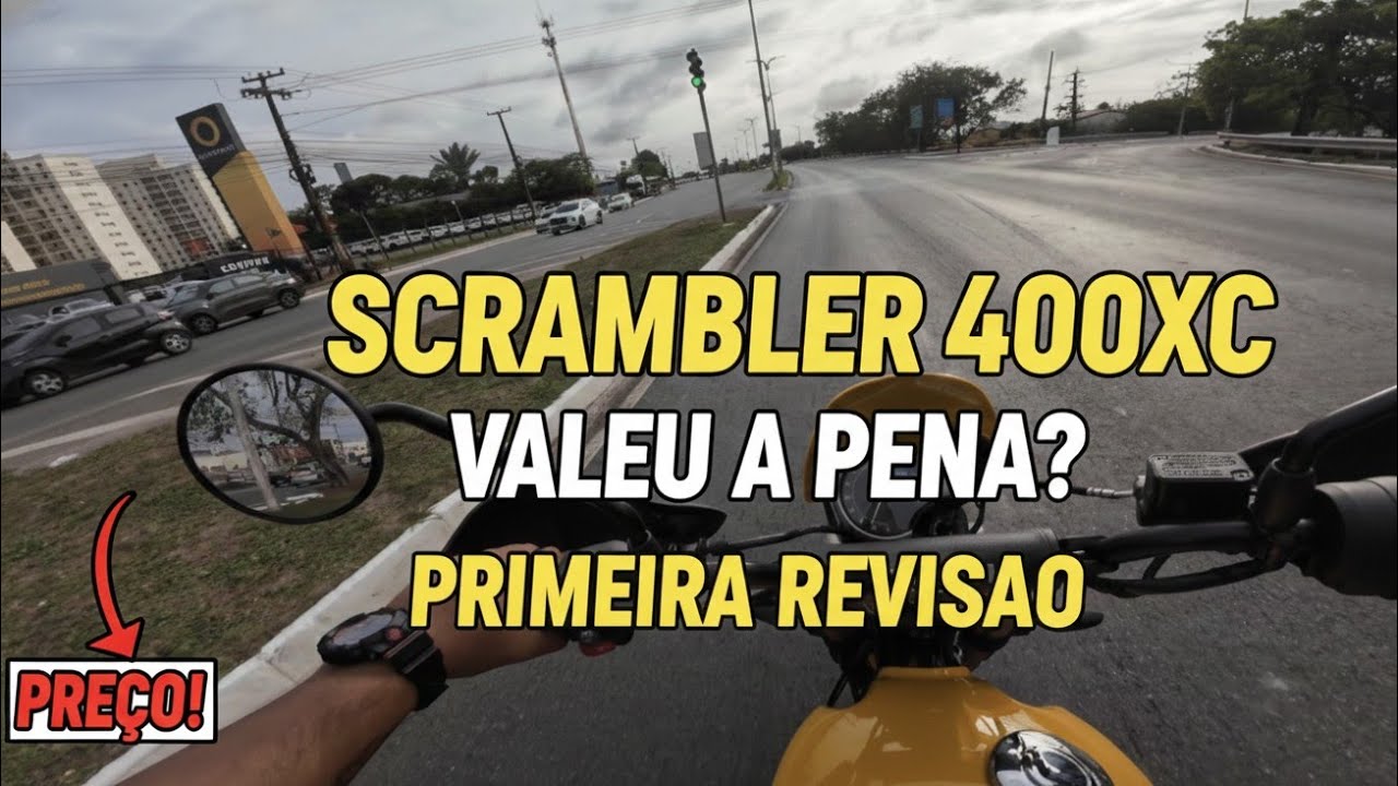 Scrambler 400 XC Vale a Pena? Tudo sobre a revisão e o uso diário