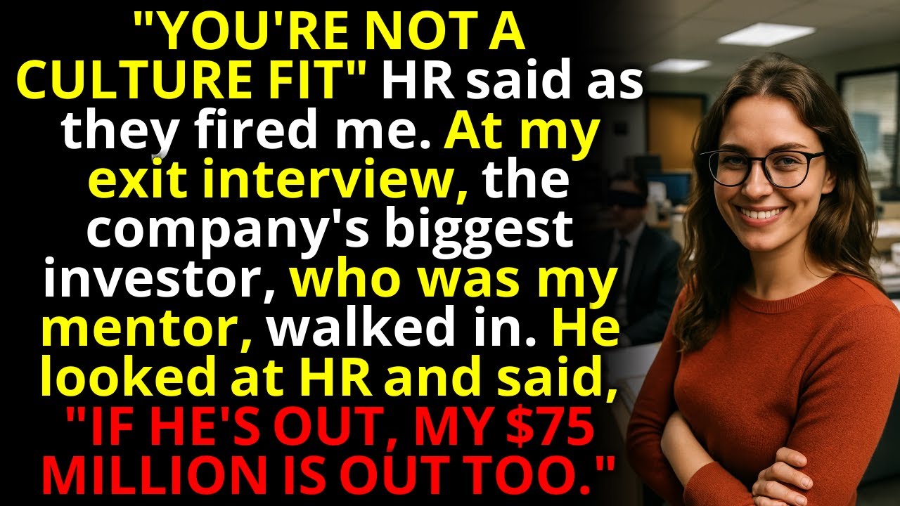 CEO Fired, HR Exposed, $75M Pulled—All Because They Fired the Wrong Woman 💼🔥