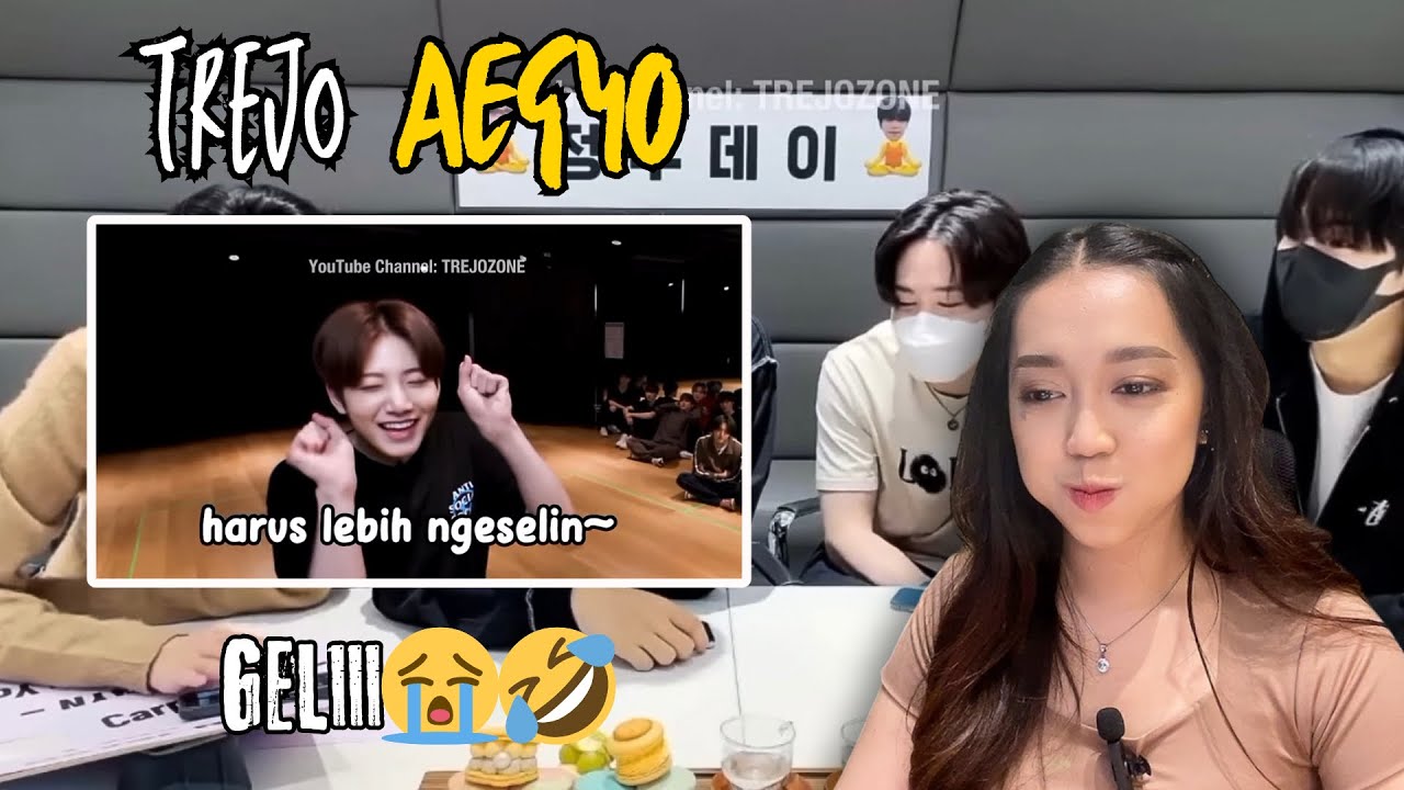 TREJO AEGYO MOMENTS PART 1&2 Reaction | UDAH SIH GAUSAH DISURUH AEGYO LAGI😭