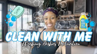 *NEW* CLEAN WITH ME | PREGNANT SAHM | WASHING DISHES MOTIVATION