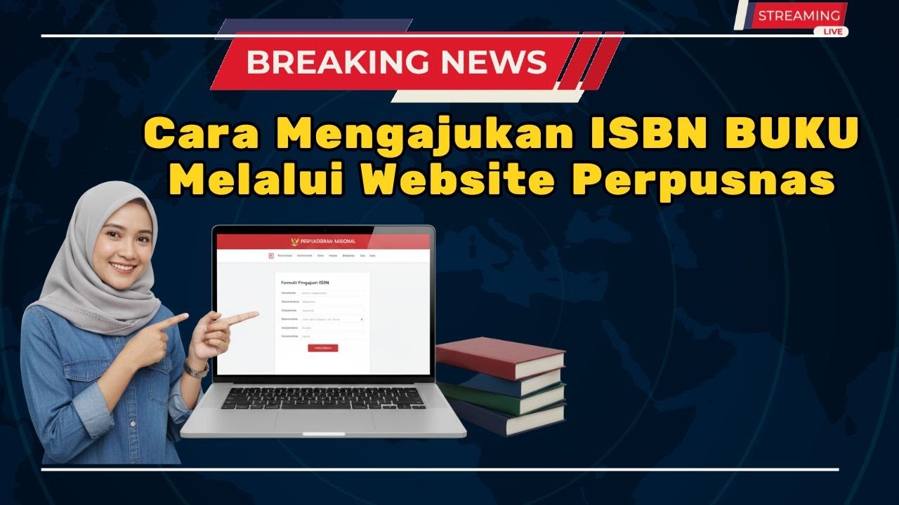 ⁣Cara Mengajukan ISBN BUKU Melalui Website Perpusnas
