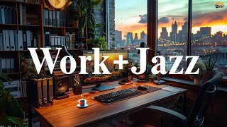 Working Jazz☕ Upbeat your moods with Sweet Morning Coffee Jazz Music & Bossa Nova for Happy Moods