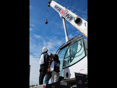 Maxim Crane at ACI Construction Career Days