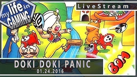 Doki Doki Panic (Nintendo Famicom Disk System) :: LiveStream - MY LIFE IN GAMING