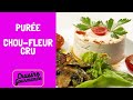 Pure de chou fleur cru  crusine