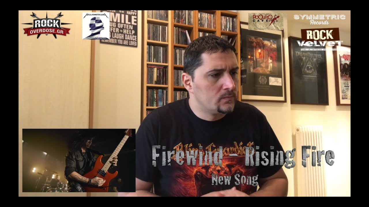 Rising Fire (Firewind) - Reaction & Review in Greek - YouTube