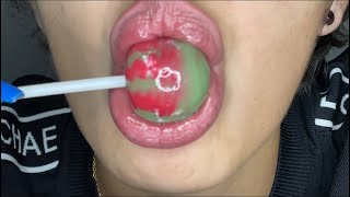 ASMR- GOURMET LOLLIPOP, HD, BIG ROUND LOLLIPOP