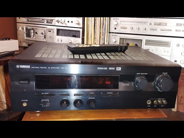 Yamaha Amplifier DSP-A5-Tascam DA20-Pioneer HPM-100 - Kaskade- On