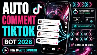 TikTok Auto Comment Bot 2026 | How to Auto Comment on TikTok  video screenshot 5