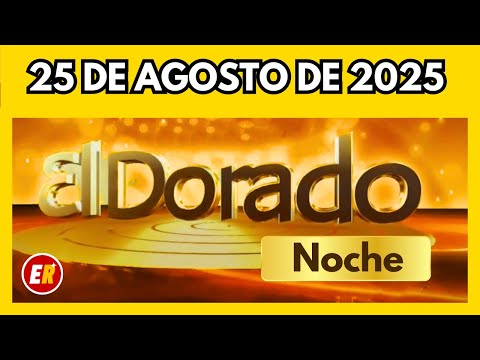 Resultado del DORADO NOCHE del DOMINGO 25 de agosto de 2024 (ÚLTIMO SORTEO DE HOY) 💫✅💰