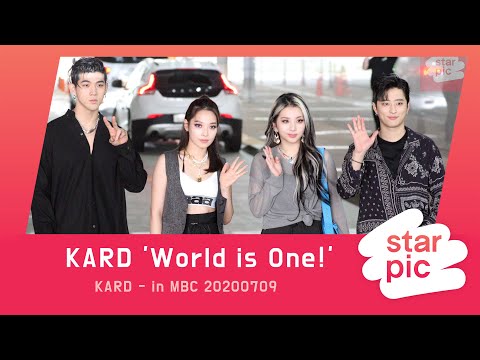 KARD 'World is One!' [STARPIC 4K] / KARD - in MBC 20200709