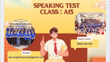 SPEAKING TEST - I LEARN SMART START 3 - UNIT 3-4