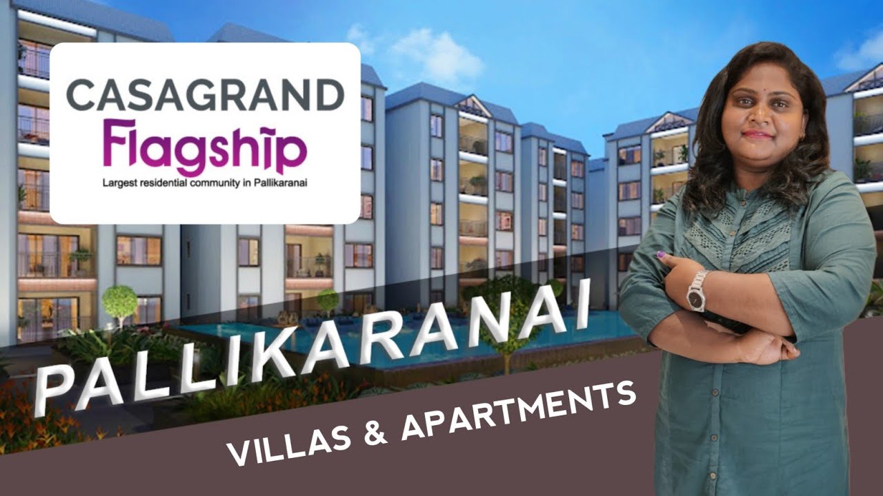 Pallikaranai Apartments For Sale | Dec 2025 Handover | Casagrand Flagship #casa #medavakkam