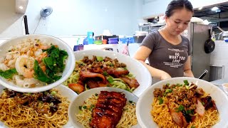 Taste Of Sarawak || The Variety Of Noodles From This Beautiful Girl Is Very Delicious  And So gooood
