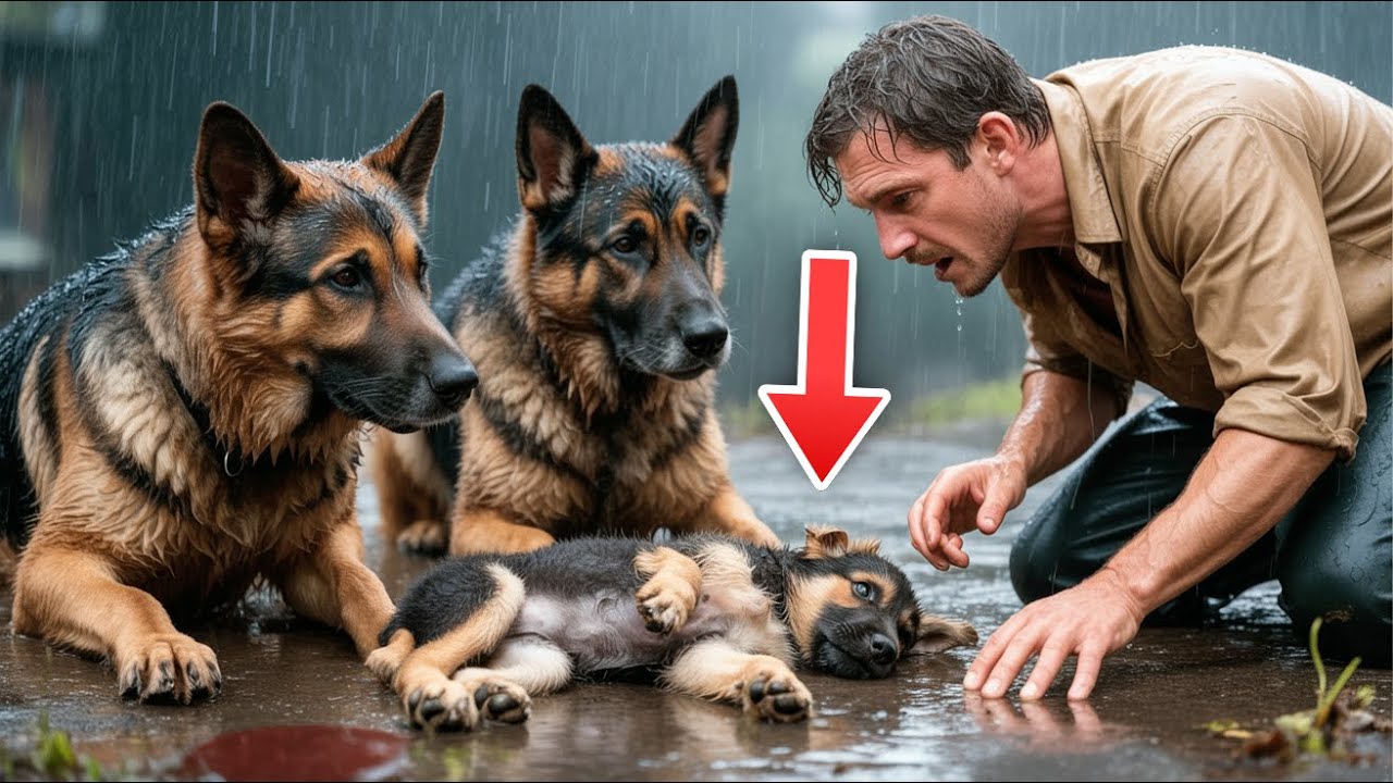 Ein Ranger sah, wie ein Hund um sein Junges weinte – was dann geschah, schockierte alle