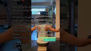 Gym tips for toned shoulder #fitness #exerciseprogram #gym #fyp #explore #coach #fitnesswithceles