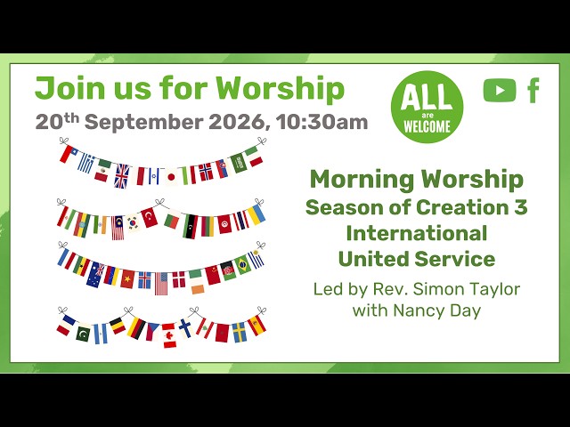 Morning Worship - 20th September 2026 | International Service