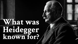 What was Heidegger known for? | Philosophy