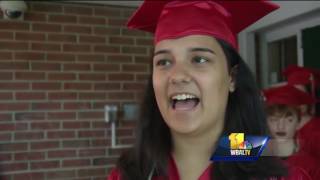 Follow in our footsteps: Graduating seniors inspire elementary students