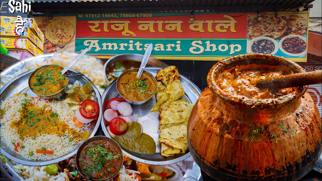 19 Years Old MasterChef ka Shudh DESI DHABA | Desi Ghee wala Desi Food | Street Food India