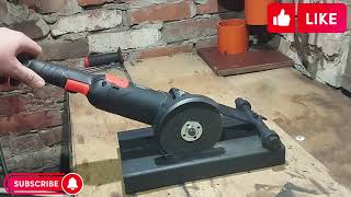 The simplest machine for an angle grinder | Iron cutting machine #iron #diy #ironcuttingmachine