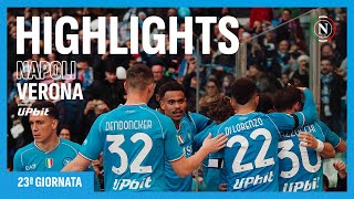 HIGHLIGHTS | Napoli - Verona 2-1 | Serie A 23ª giornata