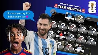 WORLD CUP FINAL 😱‼️ | MD8 Final - Team Selection🔒✅ | World Cup Fantasy
